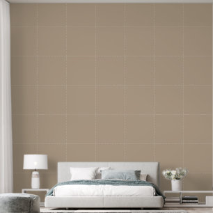 Papier Peint Élégant Pale Taupe Plain Solide Couleur Chambre