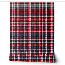 Papier Peint Elégant Tartan élégant Panier Chèque Motif