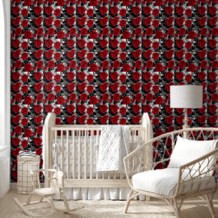Papier Peint Elégante Red Roses Valentine's Day Fond d'écran av