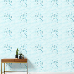 Papier Peint Empreinte de patte d'ours polaire