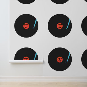 Papier Peint Enregistrements de vinyle Gramaphone