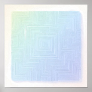 Papier peint et impression d'art Labyrinthe Lumine