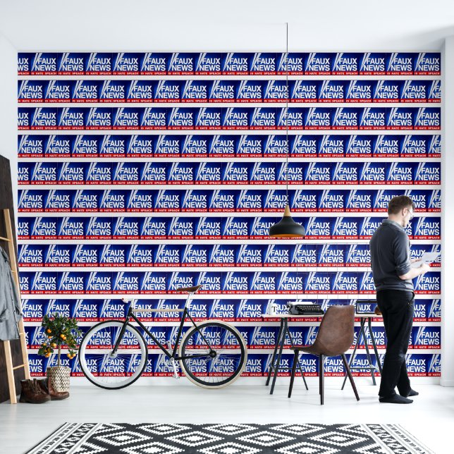 Papier Peint Faux News  (Salon)