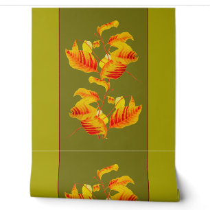 Papier Peint Feuilles de Dogwood sur un