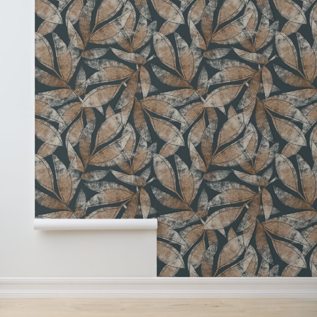 Papier Peint Feuilles de la Terre de Bohême (Application)