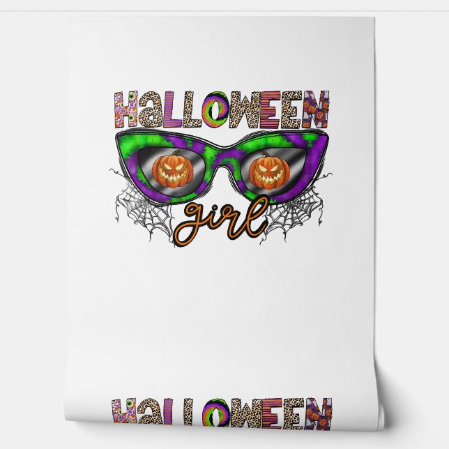 Papier Peint Fille Halloween (Déroulement)