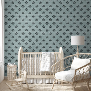 Papier Peint Flèches africaines modernes tendance en tissu boue