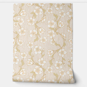 Papier Peint Fleur botanique moderne