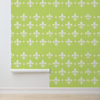 Papier Peint fleur de lis