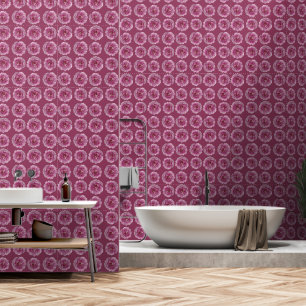 Papier Peint Fleur de pivoine rose