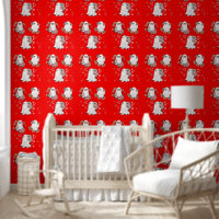 Fleur fantôme mignon enfants motif arrière - plan 