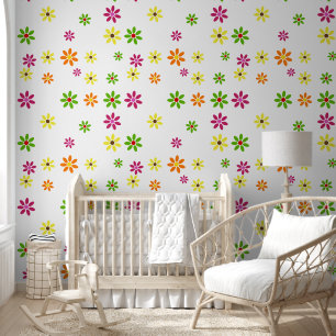 Papier Peint Fleur Power Floraisons motif sans couture 2