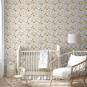 Papier Peint Fleurs de champ florales fleurs sauvages
