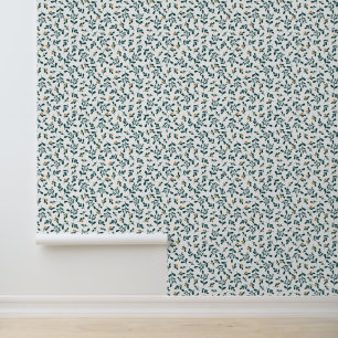 Papier Peint Fleurs de teintes printanières