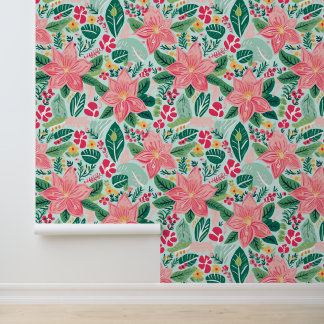 Papier peint Fleurs délicates du pays français