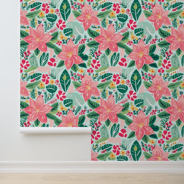 Papier peint Fleurs délicates du pays français (Application)