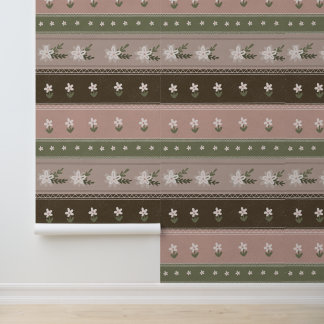 Papier peint Fleurs délicates du pays français