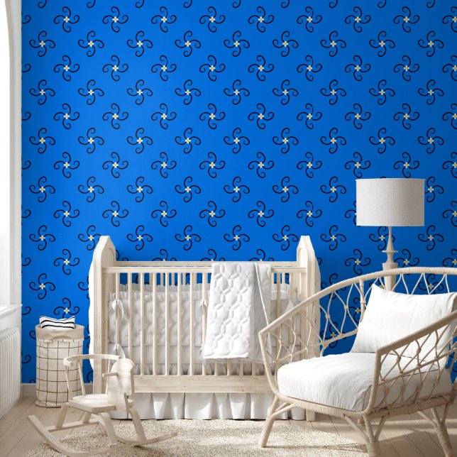 Papier Peint Fleurs fantaisies (Enfants)