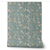 Fleurs minuscules roses modernes