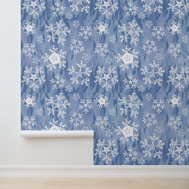 Papier Peint Flocon de neige (Application)