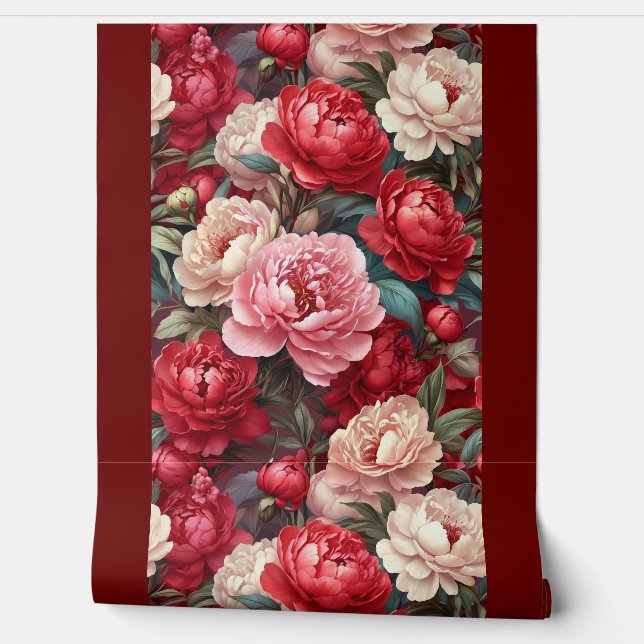 Papier peint floral (Déroulement)