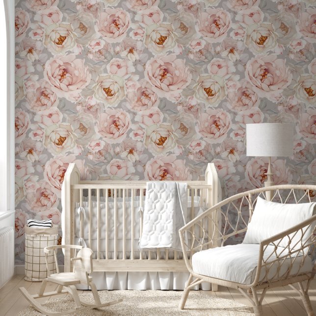 Papier Peint Floral élégant et intemporel (Enfants)