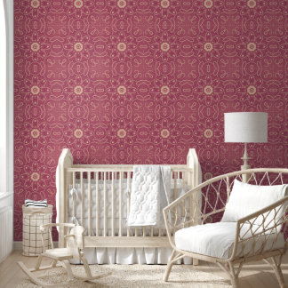 Papier Peint Floral Motif sans joint