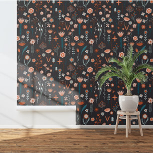 Papier Peint Floral scandinave