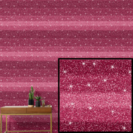 Papier Peint Foncé moyen rouge clair rayures avec étoiles étinc