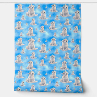 Papier Peint Fond d'écran Cloud Crown Puppy