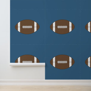 Papier Peint Fond d'écran de football bleu