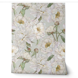 Papier Peint Fond d'écran floral romantique et élégant