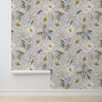 Papier Peint Fond d'écran floral romantique et élégant