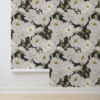 Papier Peint Fond d'écran floral romantique et élégant