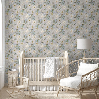 Papier Peint Fond d'écran floral romantique et élégant