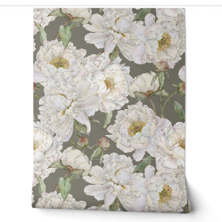 Papier Peint Fond d'écran floral romantique et élégant