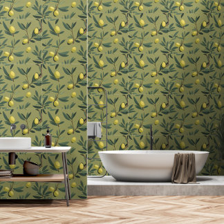 Papier Peint fond d'écran vert motif