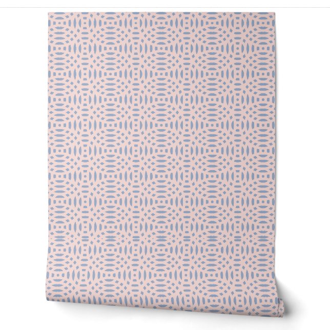 Papier Peint formes circulaires motif transparent (Déroulement)