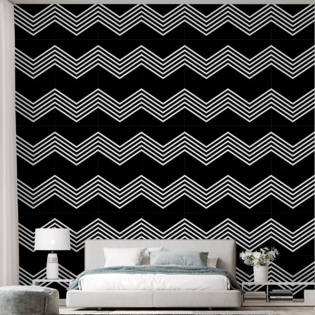Papier Peint Formes géométriques solides modernes motif 1 (Chambre à coucher)