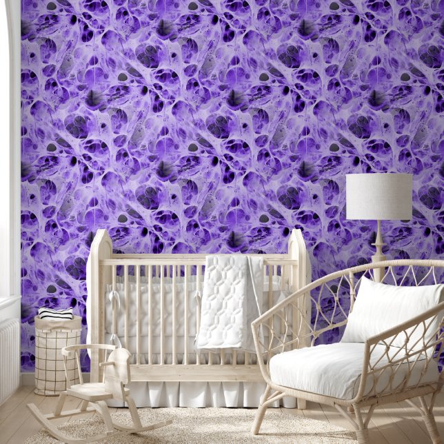 Papier Peint Fractal Spiderweb Abstrait - Motif sans couture 1 (Enfants)