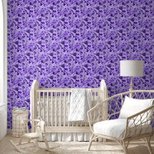 Papier Peint Fractale Toile d'Araignée Abstraite - Motif Sans F