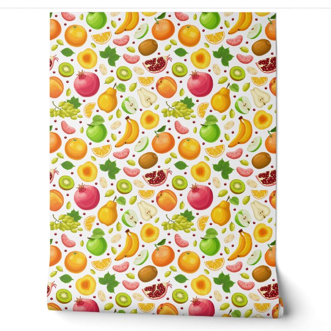 Papier peint Fruit Patch (Déroulement)
