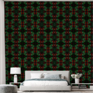 Papier Peint Genesis Green Art Abstrait