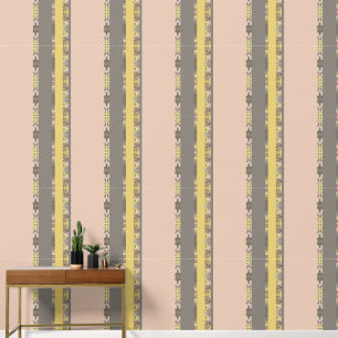 Papier Peint géométrique beige
