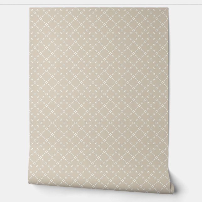 Papier Peint géométrique dorée (Déroulement)
