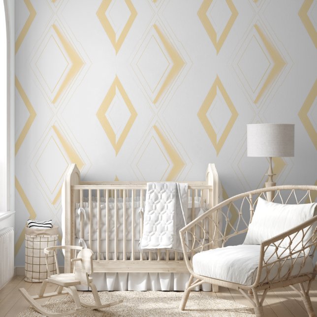 Papier Peint Golden Geometry (Enfants)