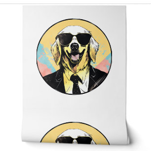 Papier Peint Golden Retriever Chien d'affaires
