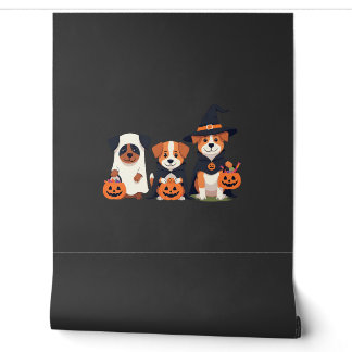 Papier Peint Golden Retriever Fantôme Halloween Trick Or Treat