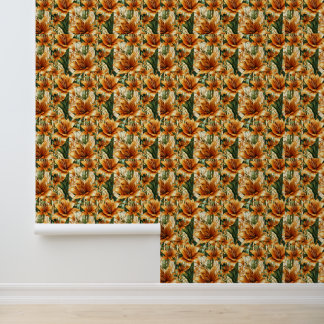 Papier Peint Golden Zinnia