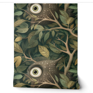 Papier Peint Googly Eyed Garden Botanical